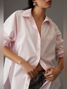 Anthropologie maeve button down shirt